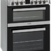 ΚΟΥΖΙΝΑ ΚΕΡΑΜΙΚΗ HCV22-70L60N-DU ΜΕ 2 ΦΟΥΡΝΟΥΣ INOX 61LT HYUNDAI